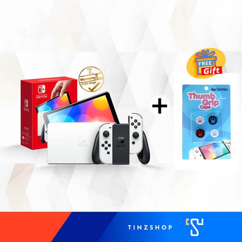 เครื่องเกม Nintendo Switch OLED สีขาว